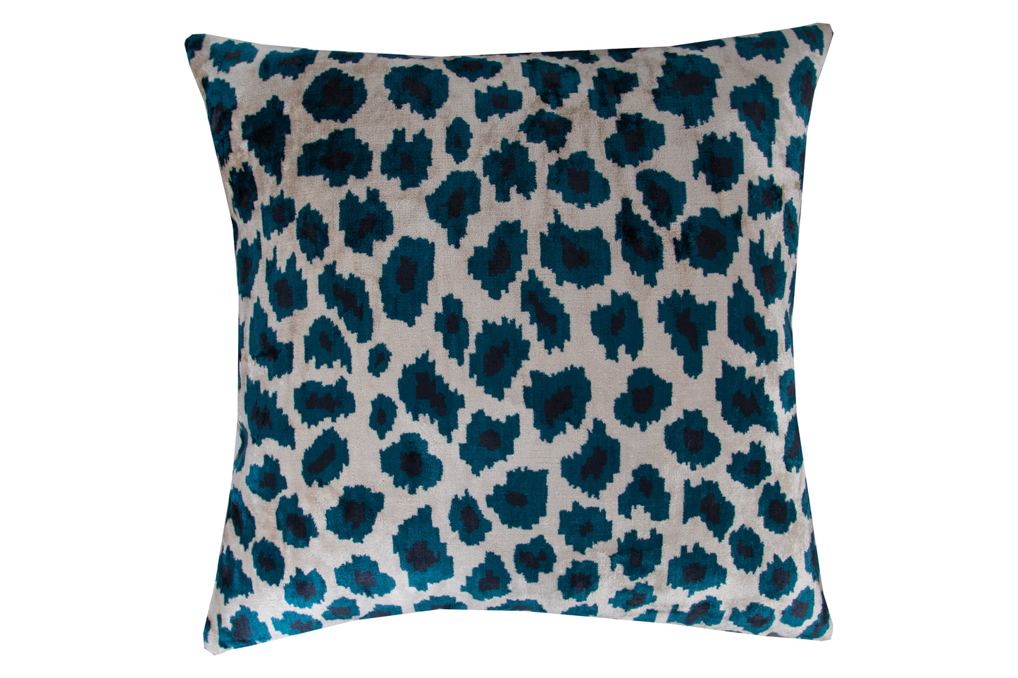 Silk Velvet Ikat Cushion