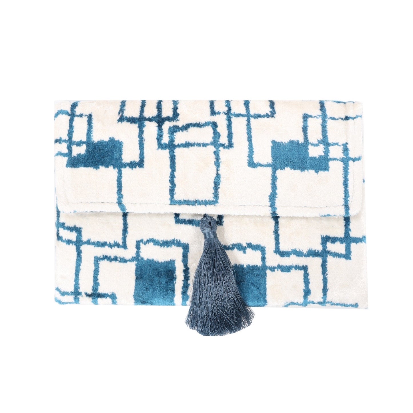 Luxury water ikat bag